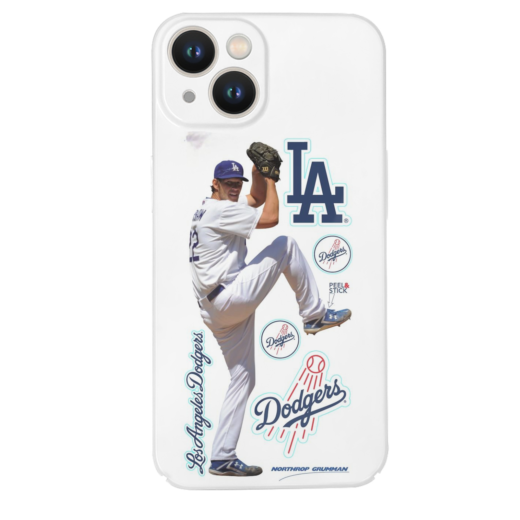 Clayton Kershaw  1 IPhone 14 Series Full-Cover Hard Case – Shockproof With Raised Camera Protection – Precise Cutouts, Wireless Charging Compatible – Durable, Anti-Yellowing, Easy To Clean